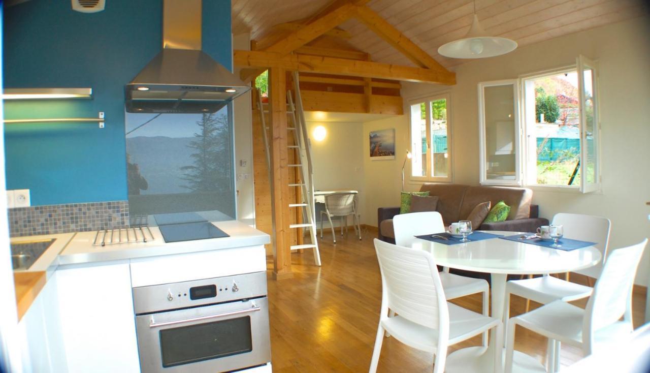 Le Cottage De Veyrier, Tres Jolie Vue Lac - Lla Selections By Location Lac Annecy Exterior foto