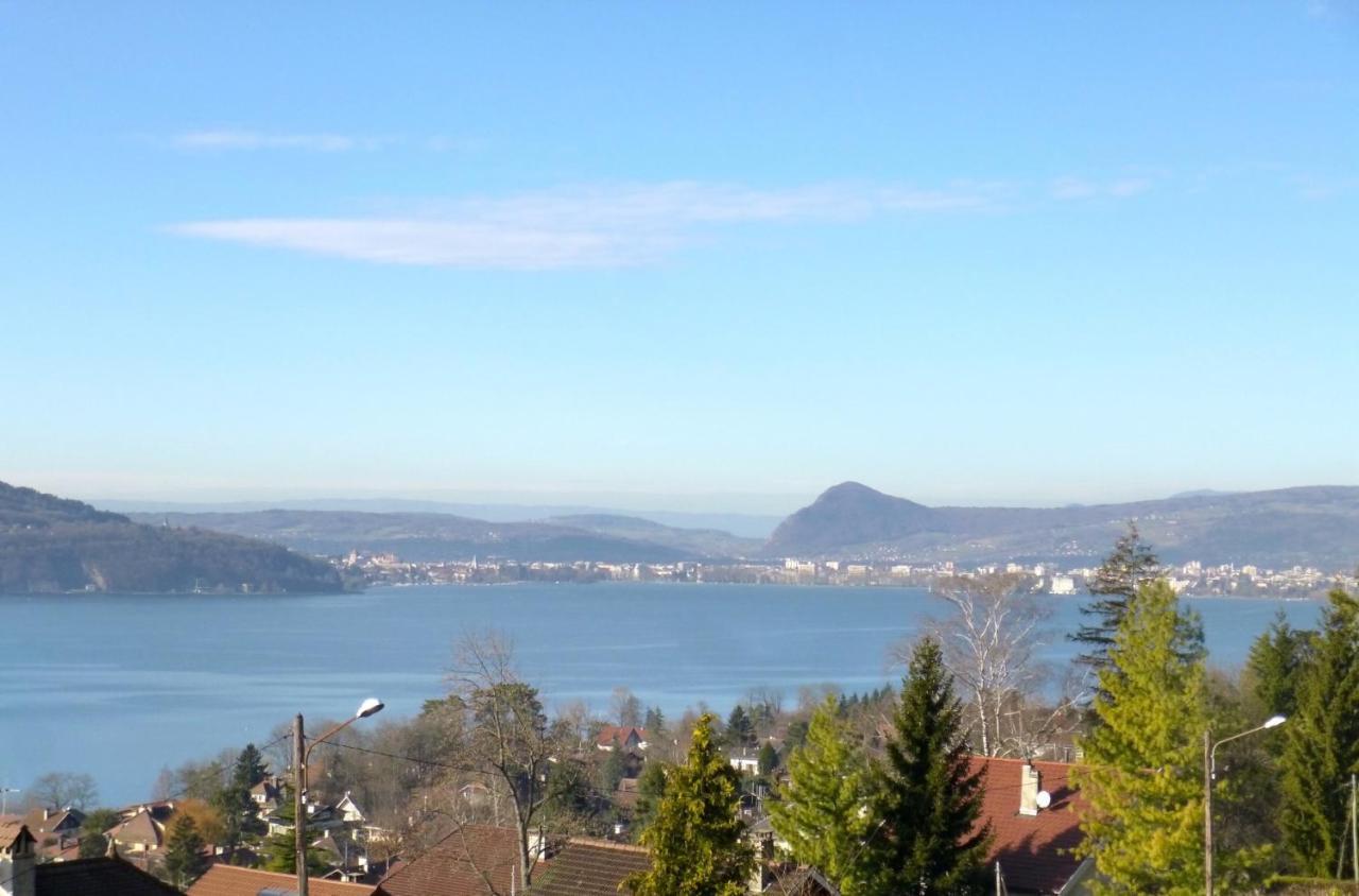 Le Cottage De Veyrier, Tres Jolie Vue Lac - Lla Selections By Location Lac Annecy Exterior foto