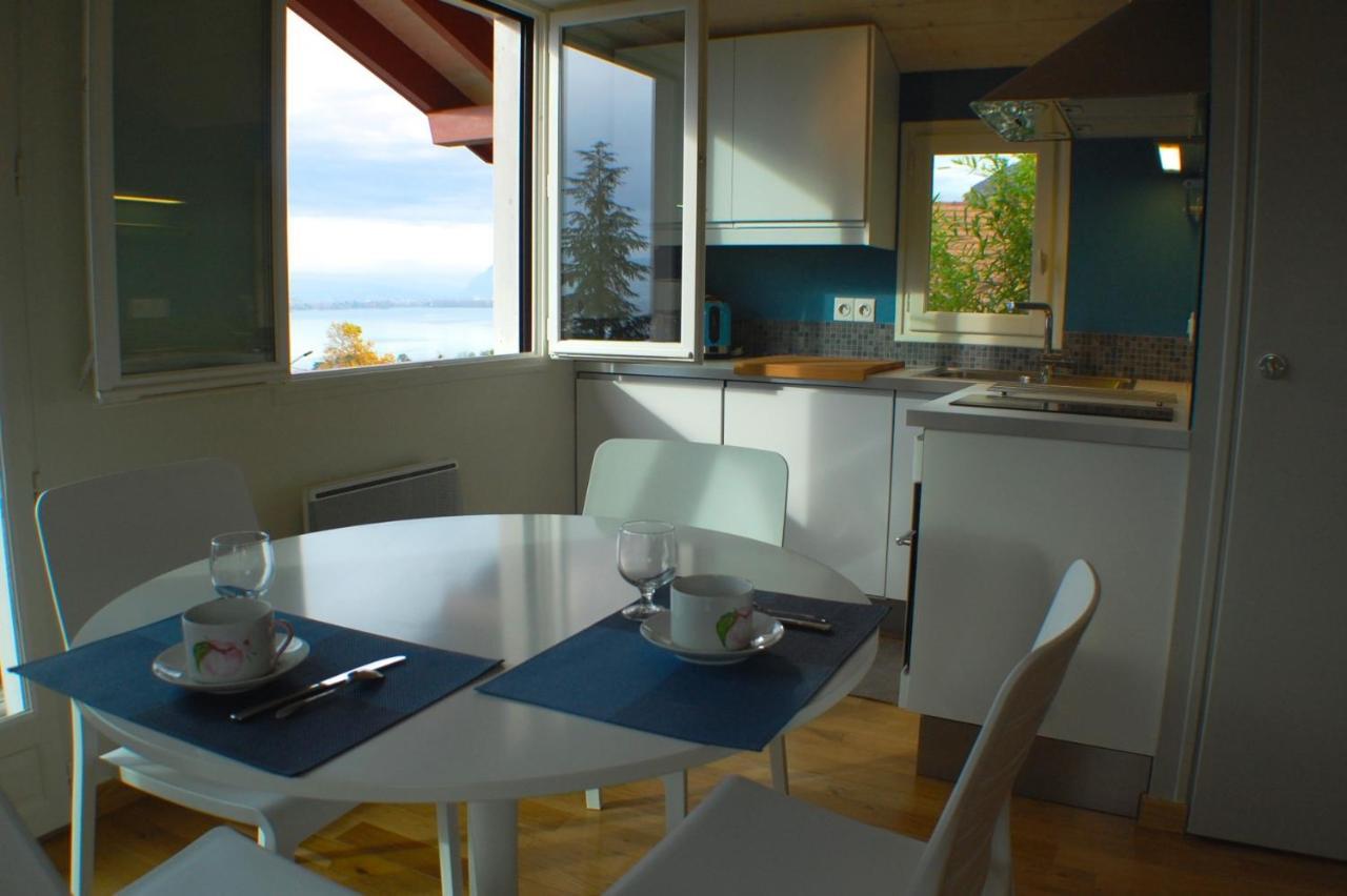 Le Cottage De Veyrier, Tres Jolie Vue Lac - Lla Selections By Location Lac Annecy Exterior foto